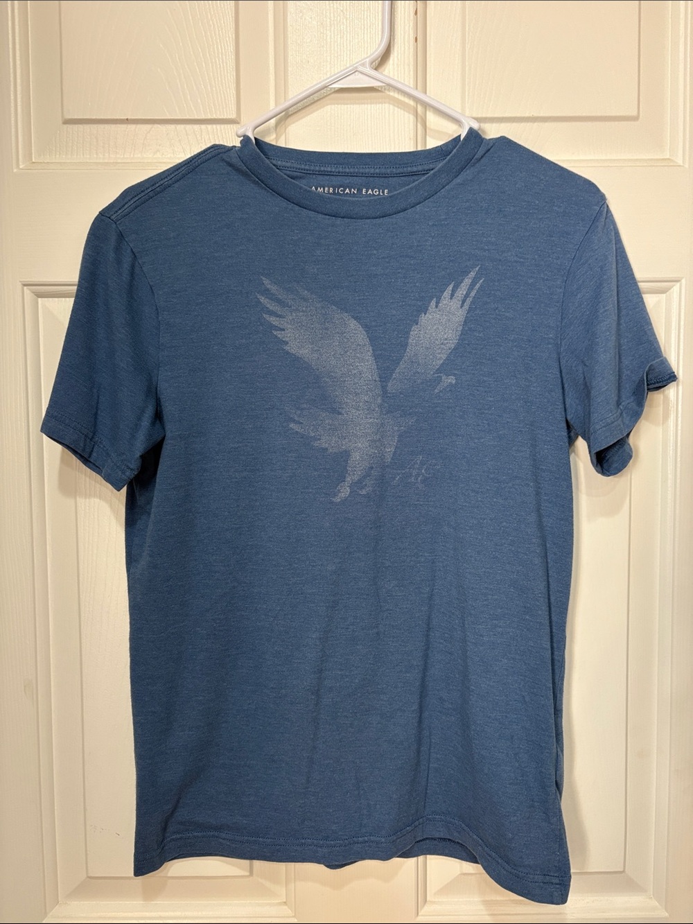 American Eagle Outfitters Vintage-Style Blue Eagle Graphic Tee